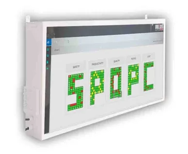 Increase operational efficiency with HMI display