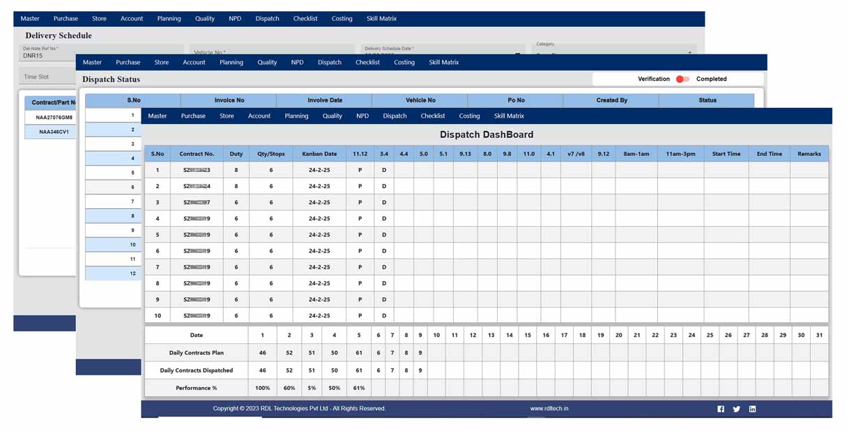 Automated quality control and reporting