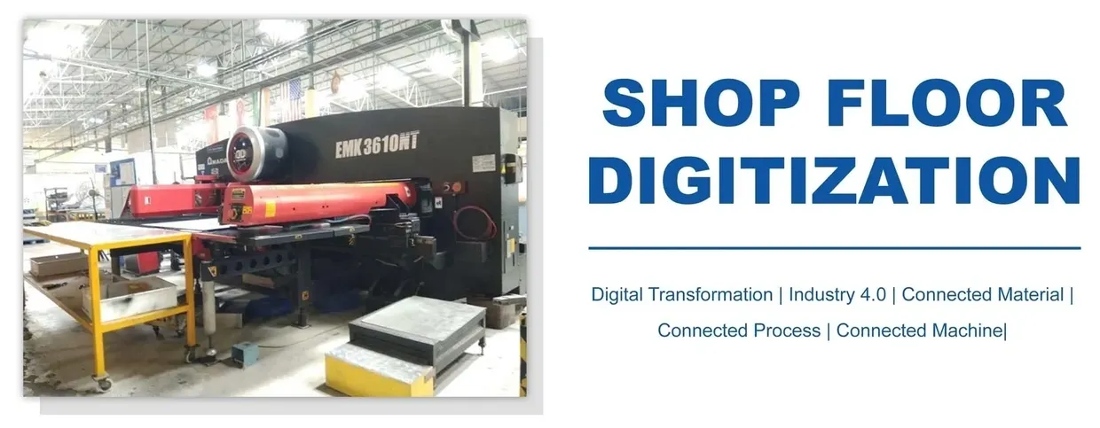 Shopfloor digitization solution for smart manufacturing